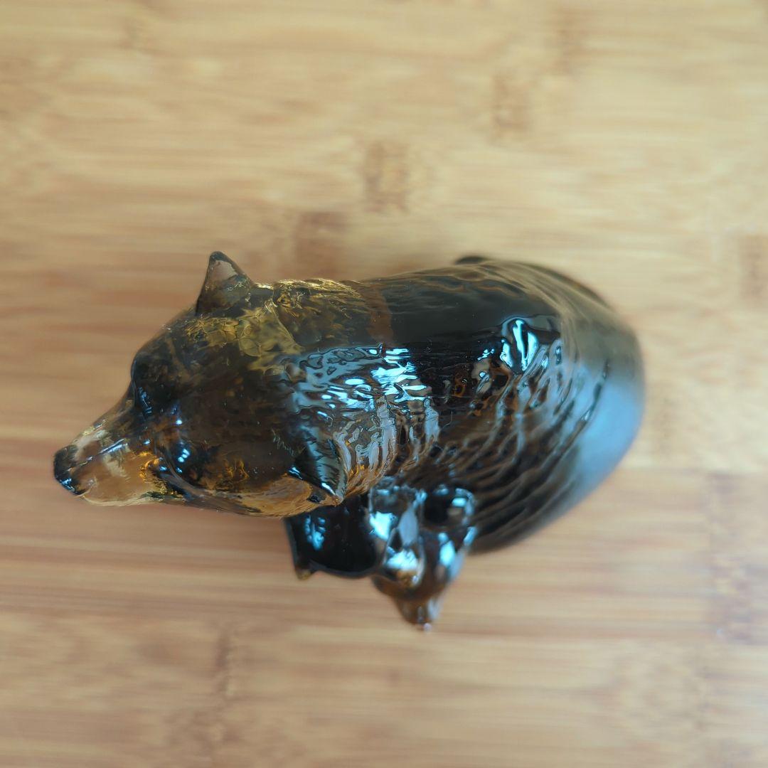 限定4500体 KOSTA BODA WWF 世界自然保護基金 　クマの親子♪