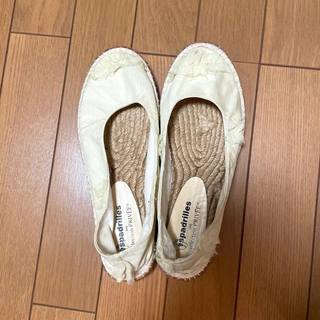 コレクションプリヴェ　エスパドリーユ　　　　　フラットシューズ