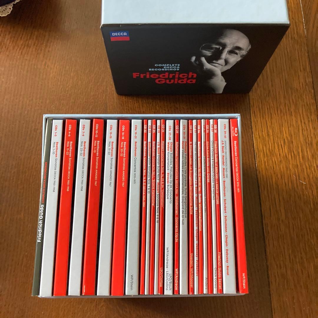 グルダ　デッカ録音全集　41枚組