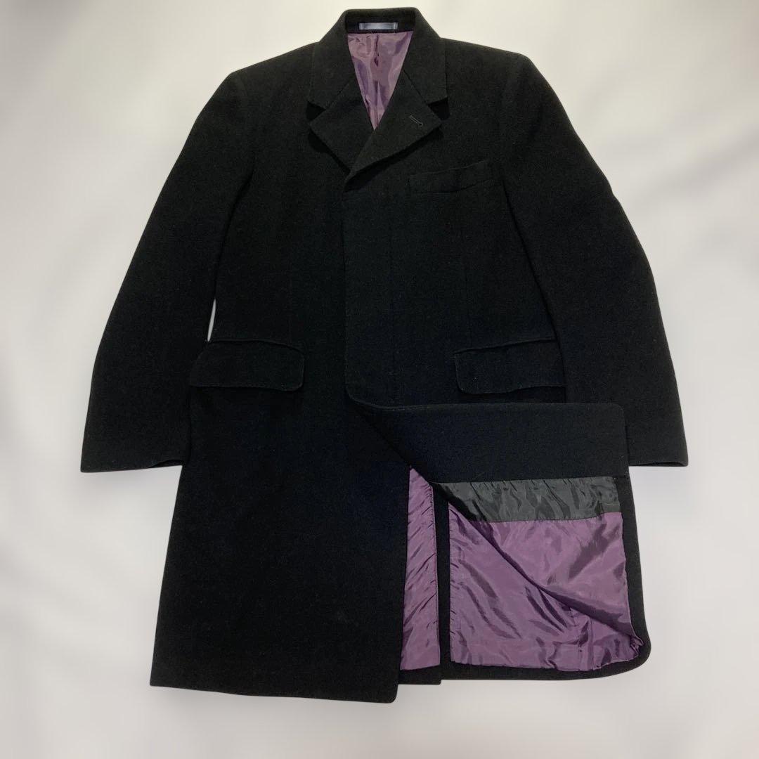 PaulSmith ポールスミス カシミヤ混 シングルチェスターコート ビジネス