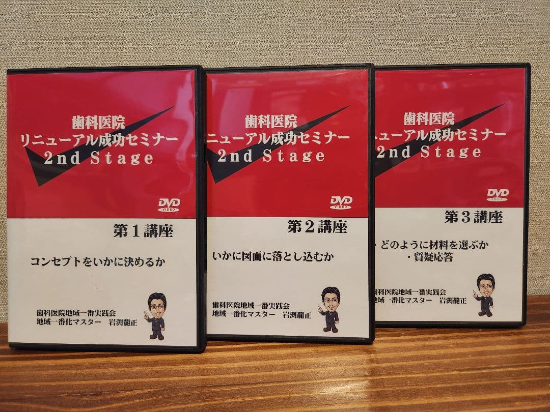 歯科医院地域一番実践会 セミナー DVDセット　分院　リニューアル