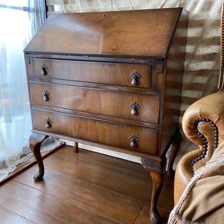 アンティーク　ライティングビューロー