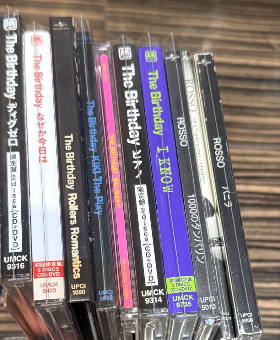 The Birthday/ROSSO CD11枚セット チバユウスケ