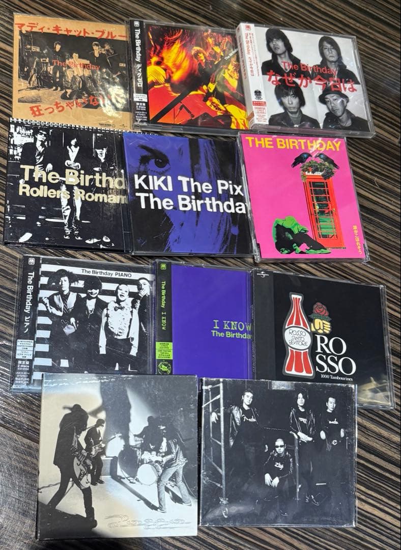 The Birthday/ROSSO CD11枚セット チバユウスケ
