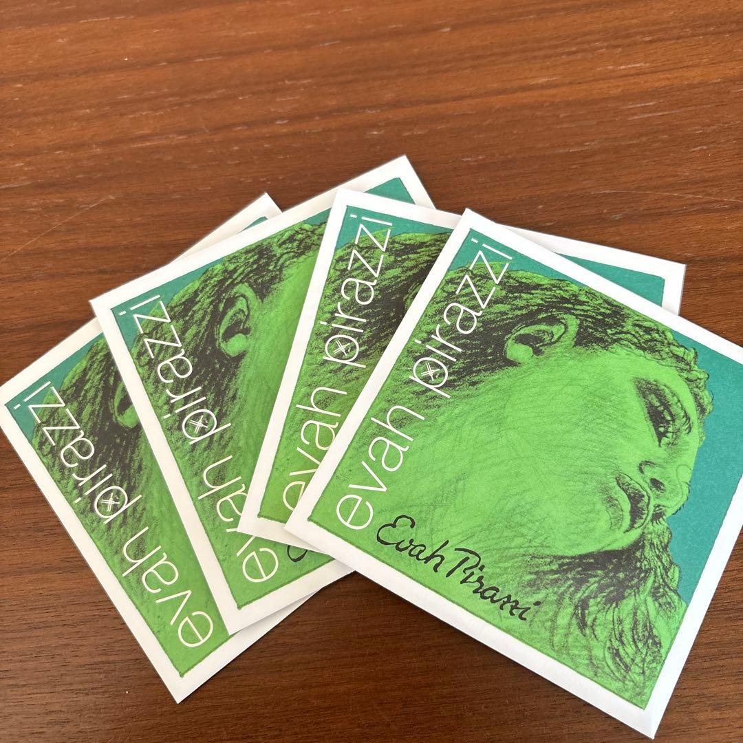 EVAH PIRAZZI 分数バイオリン弦セット (3/4-1/2)