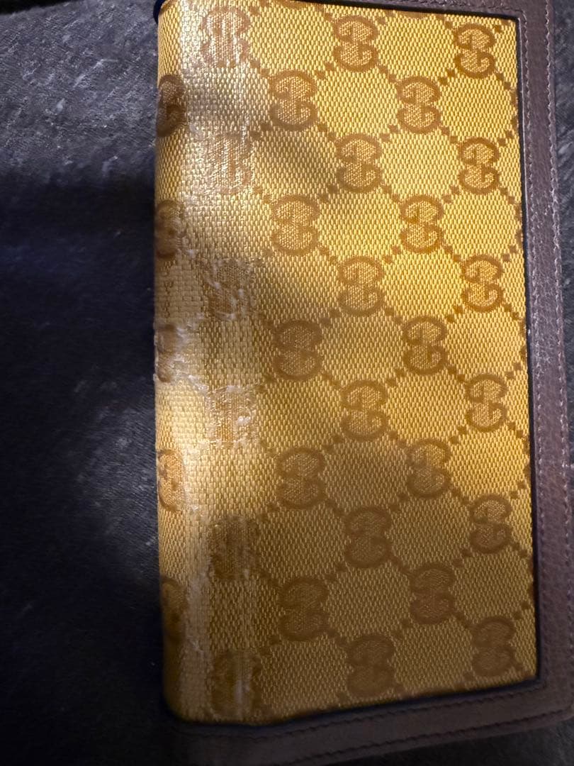 GUCCI Adidas コラボ チェーン付きウォレット