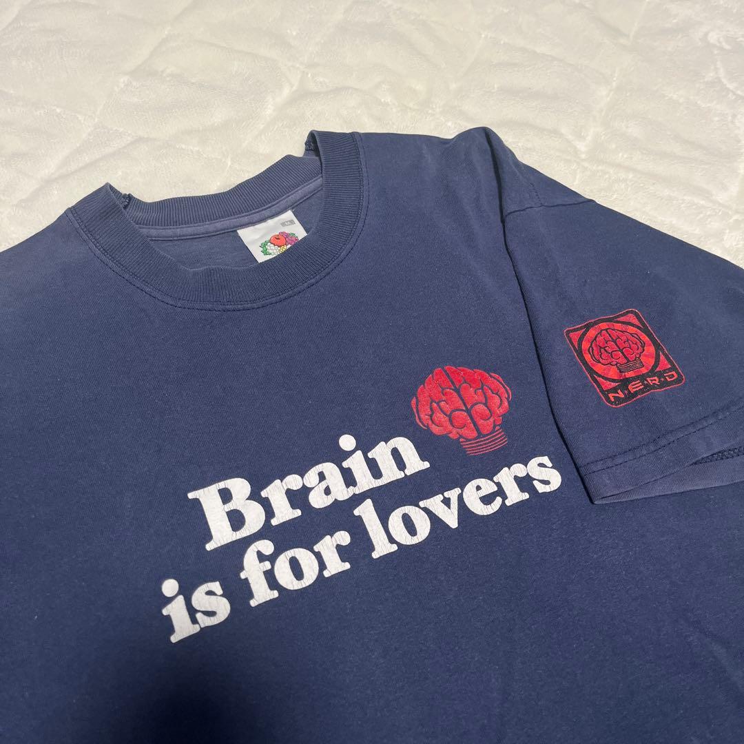 N.E.R.D brain is for lovers ヴィンテージ Tシャツ
