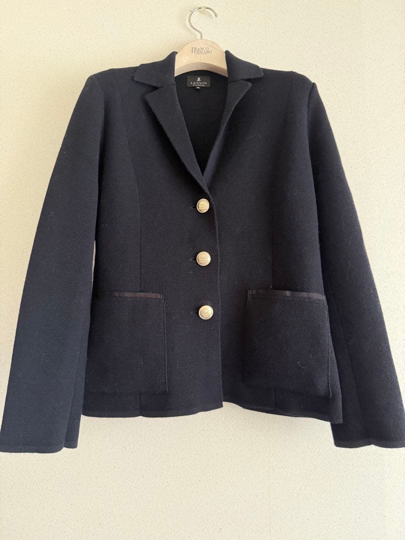 い*の様 LANVIN COLLECTION ジャケット ネイビー（色番34）3
