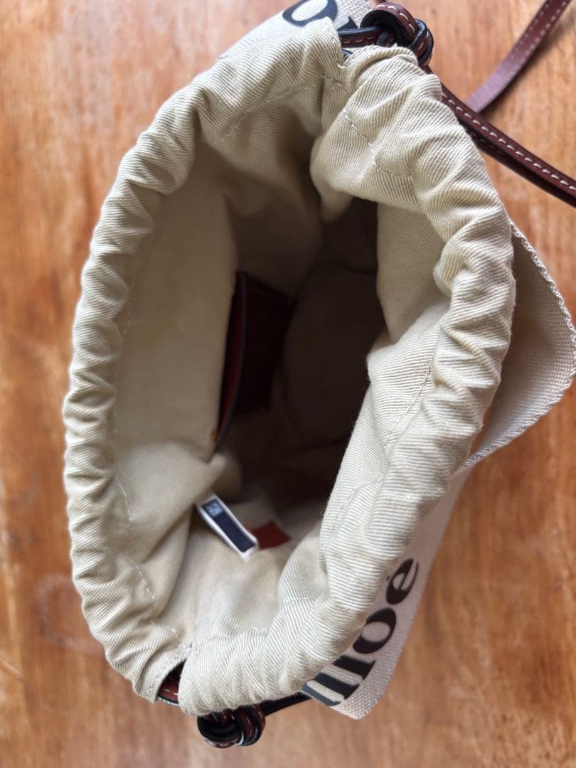 【立春値下げ⭐︎美品】クロエ Chloe Woody かごバッグ