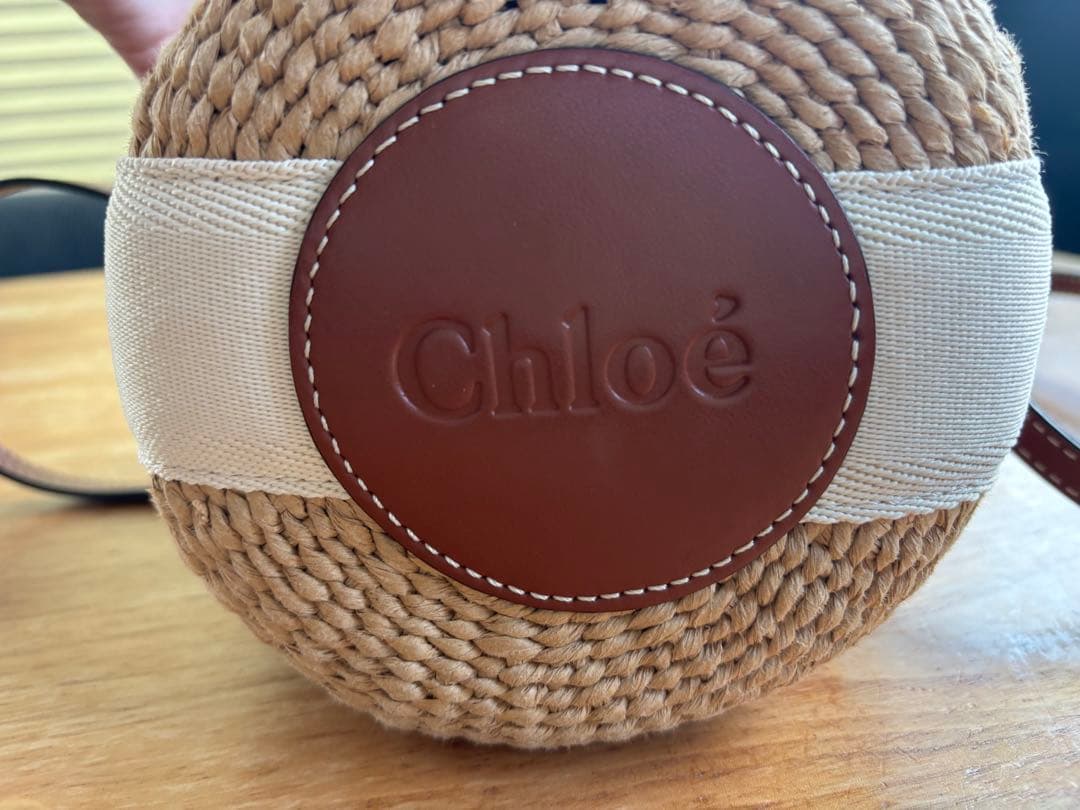 【立春値下げ⭐︎美品】クロエ Chloe Woody かごバッグ