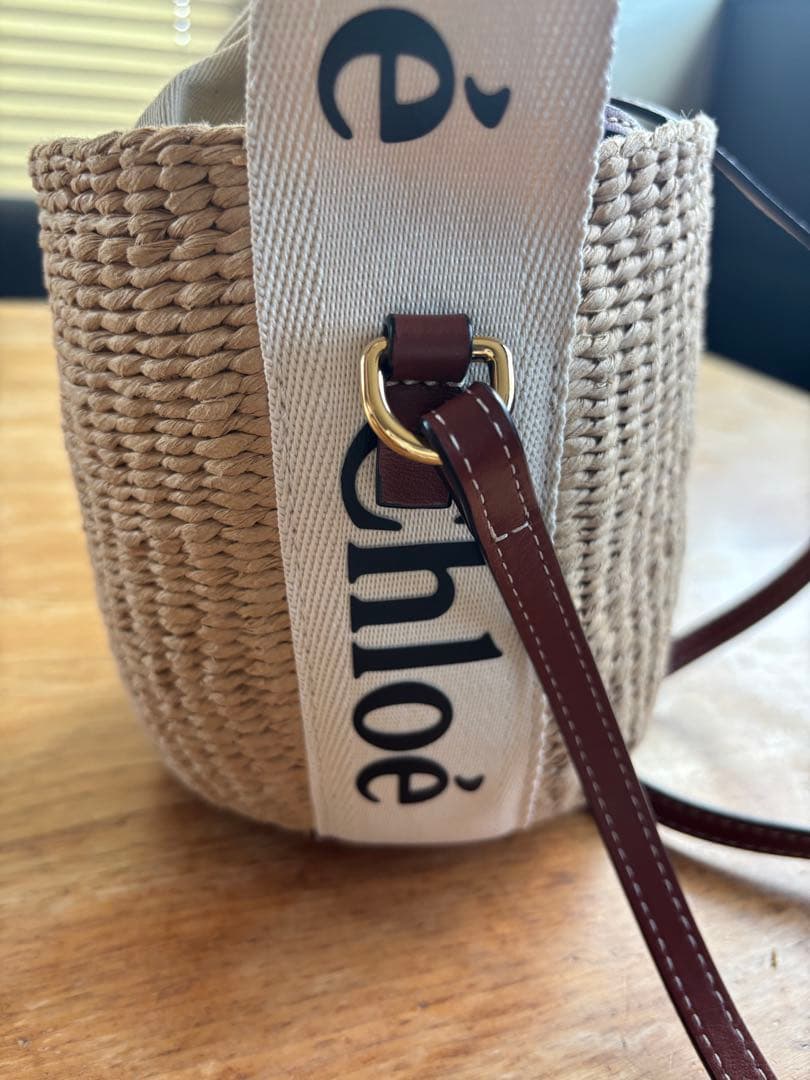 【立春値下げ⭐︎美品】クロエ Chloe Woody かごバッグ