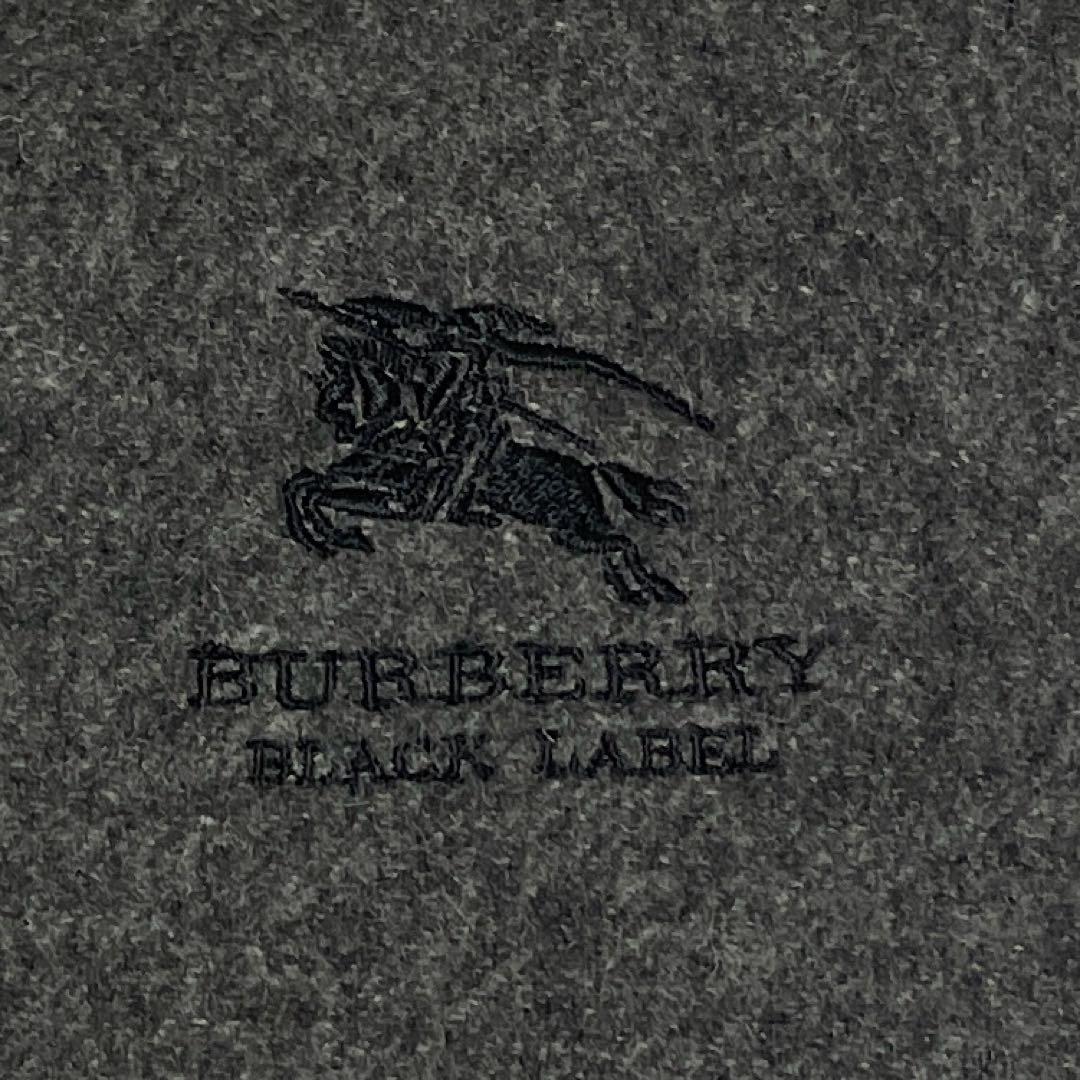 【希少】BURBERRY＊ブラックレーベル＊カシミヤ＊リバーシブルマフラー