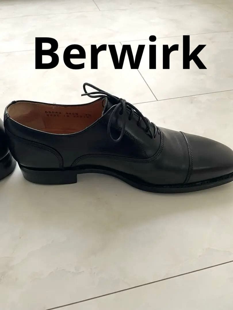 【美品】Berwirkストレートチップ