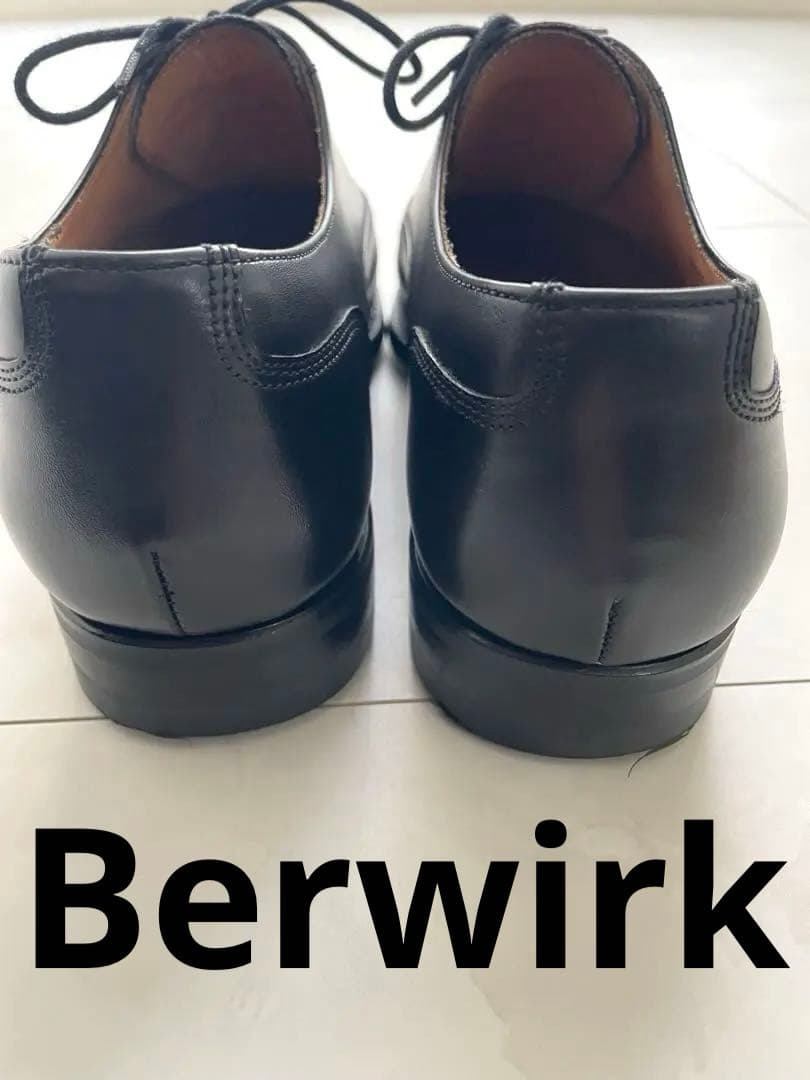 【美品】Berwirkストレートチップ