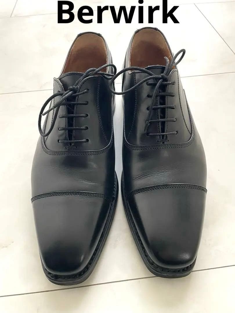 【美品】Berwirkストレートチップ