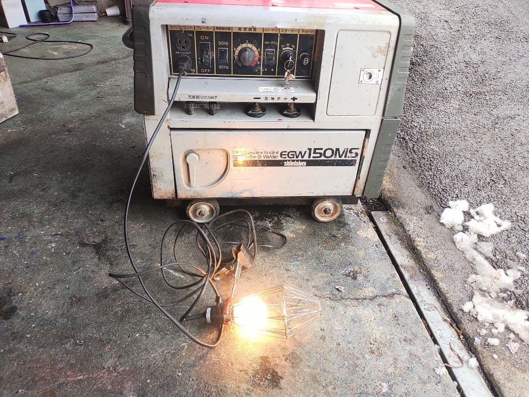 化猫ヤマトの宅急便！岐阜県、作動中古品！新ダイワ、エンジン発電機・溶接機、