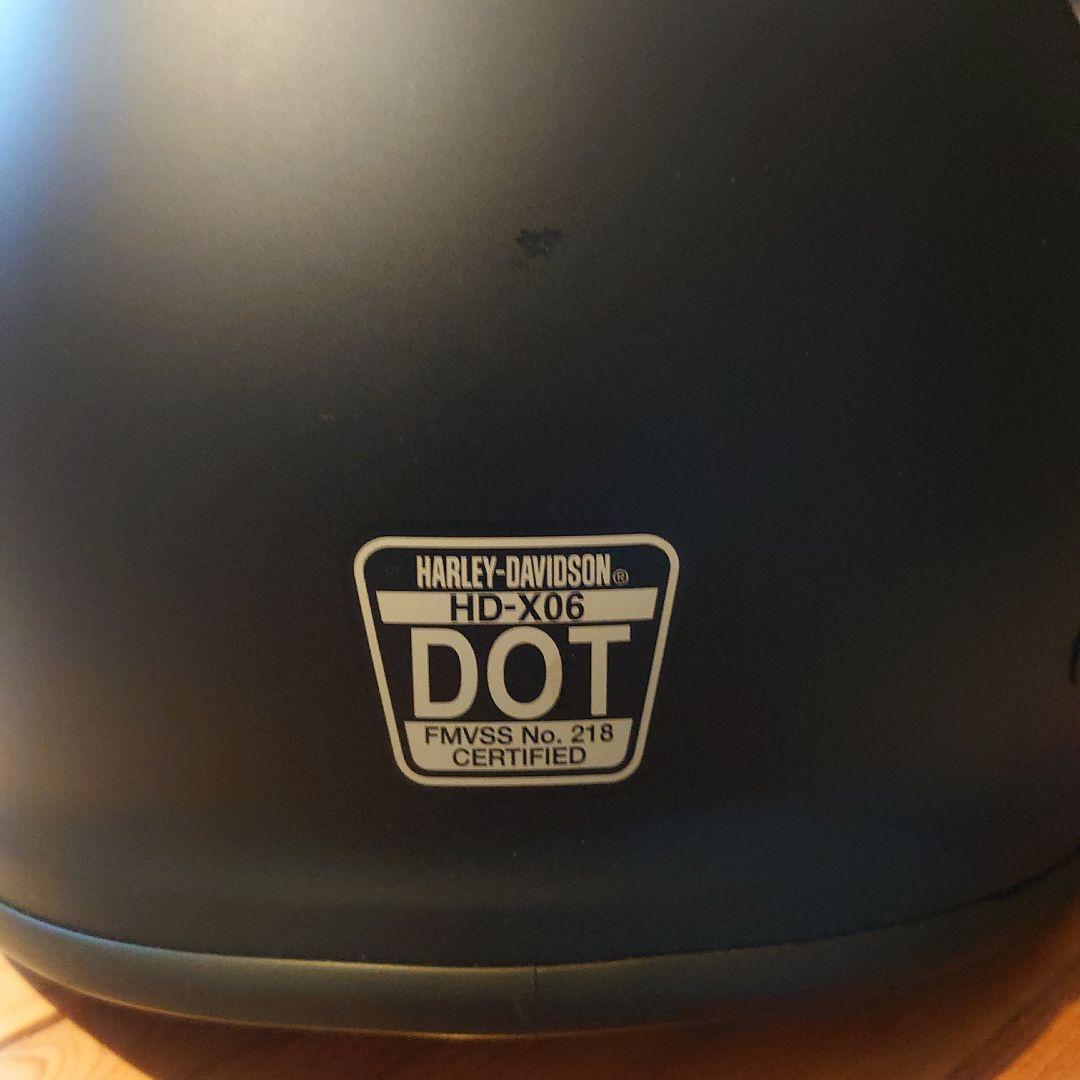 ハーレーダビッドソン ハーフヘルメット 黒