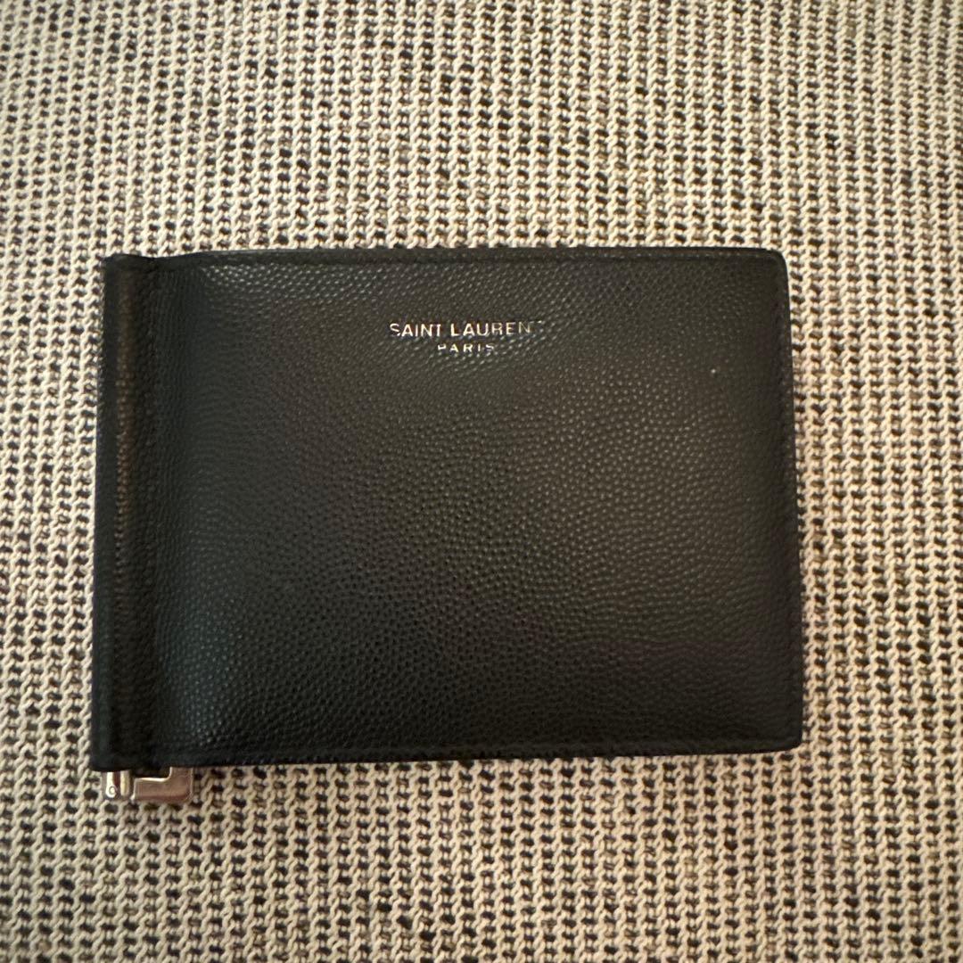サンローラン　マネークリップ　財布