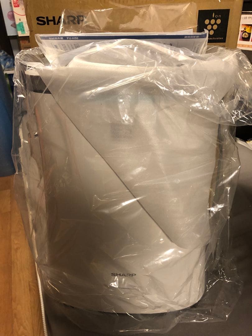 未使用　シャープ 空気清浄機 FU-H50-W 空気清浄機本体