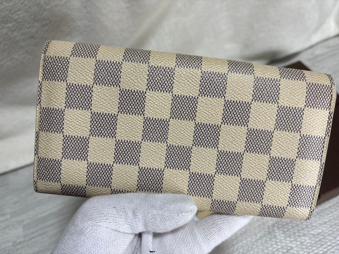 オ*イ様 Louis Vuitton ダミエ・アズール 長財布　ヴィトン