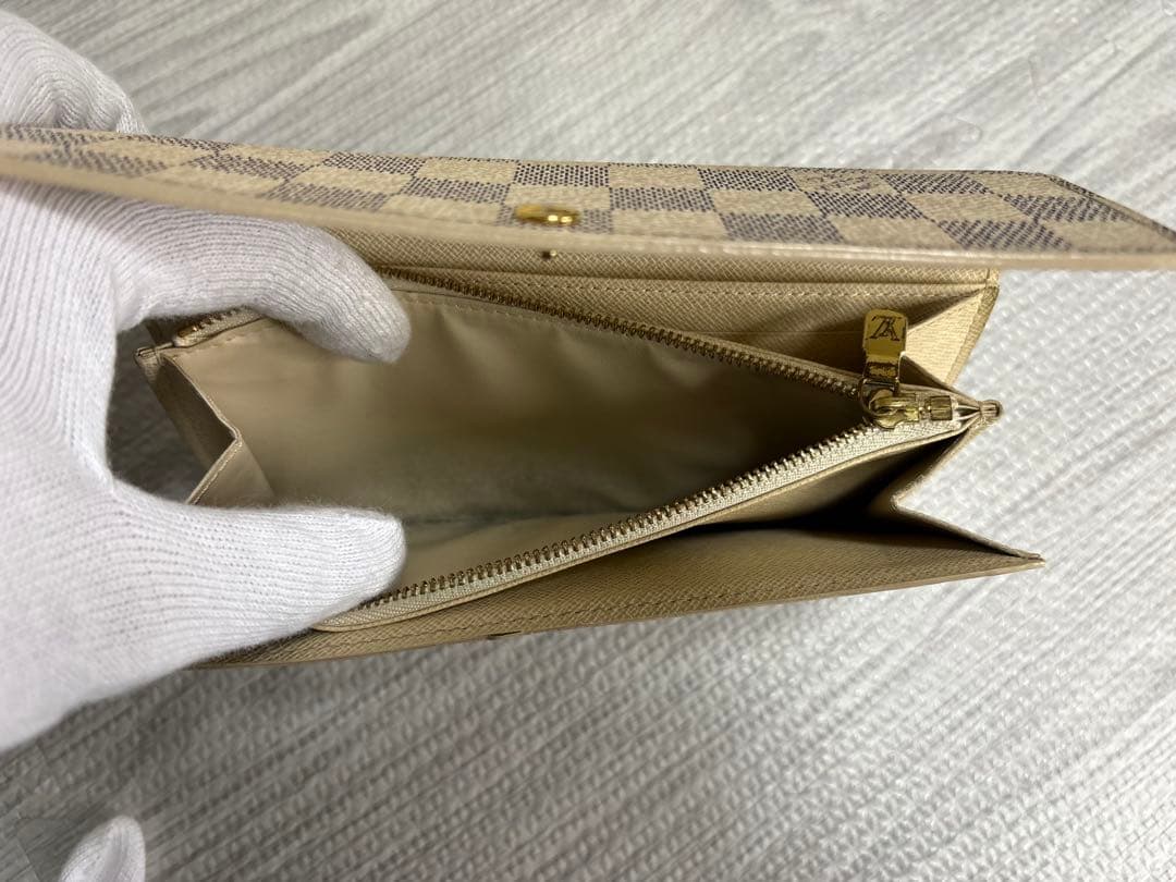 オ*イ様 Louis Vuitton ダミエ・アズール 長財布　ヴィトン