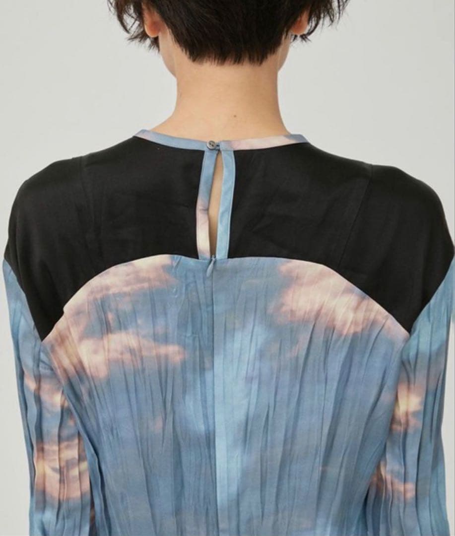 値下　【AKANE UTSUNOMIYA/アカネウツノミ ヤ】プリントワンピース