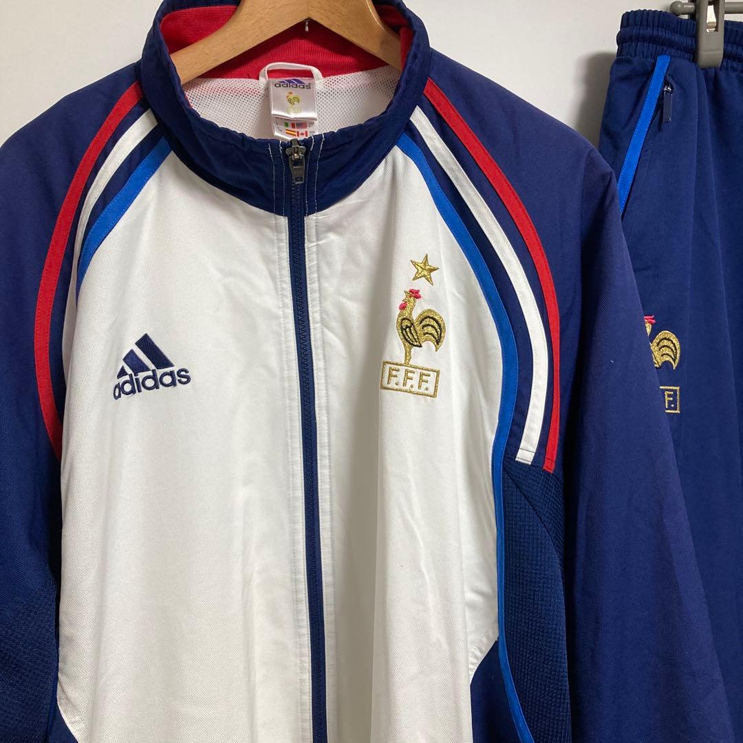 【2001年フランス代表】oldadidasトラックジャケットセットアップ2XO