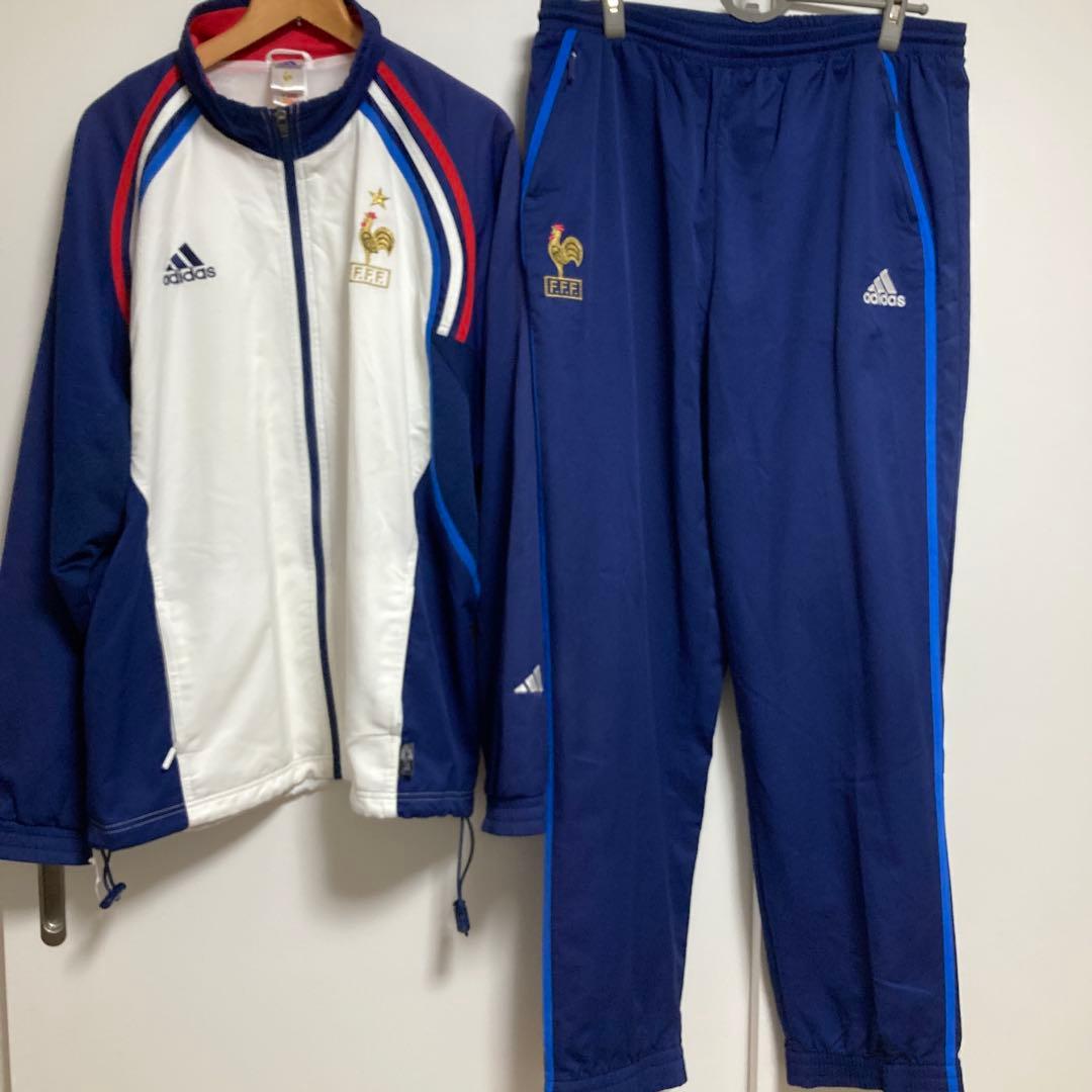 【2001年フランス代表】oldadidasトラックジャケットセットアップ2XO