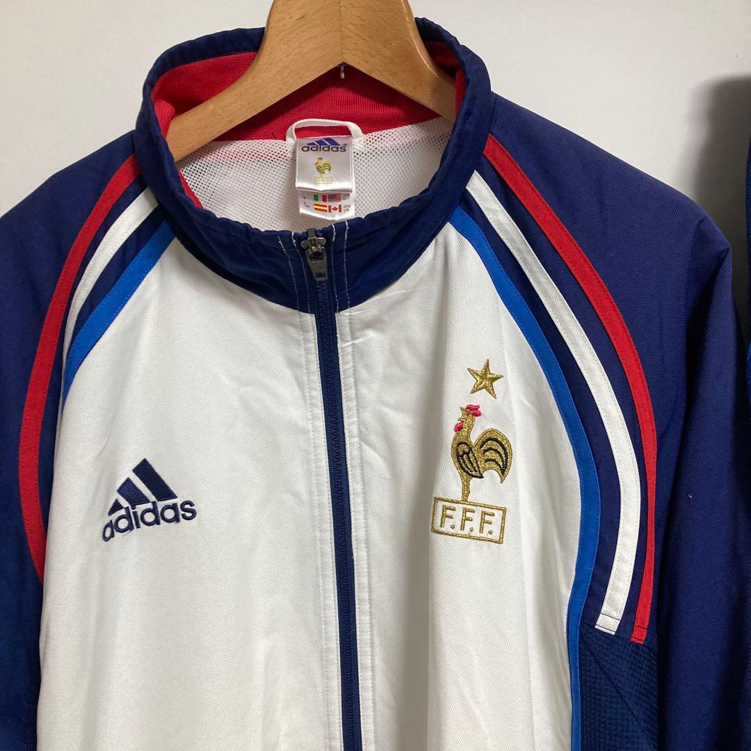 【2001年フランス代表】oldadidasトラックジャケットセットアップ2XO