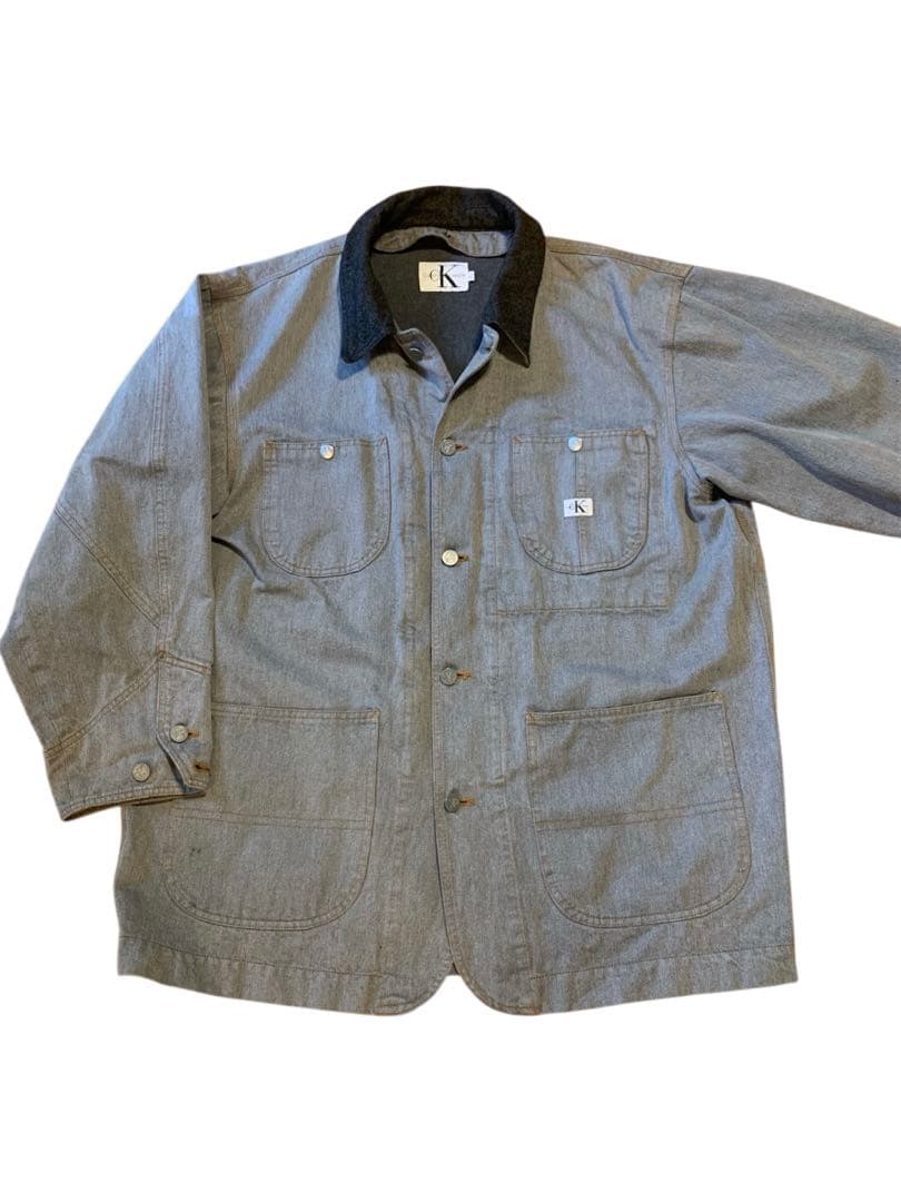 カルバンクライン 81-LJ 91-J カバーオール ジャケット チョアコート