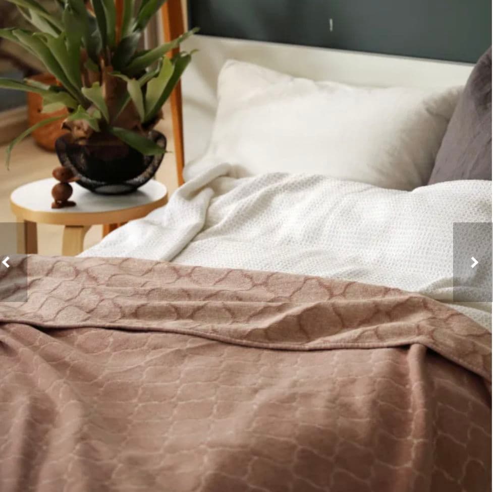 クリッパン シュニール コットン シングル ブランケット 140×180