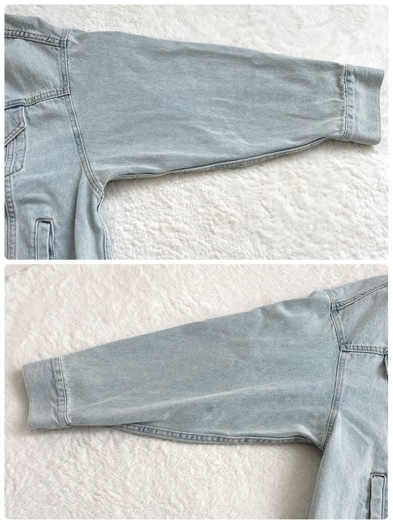 【美品】PLUS OTO.HA プラスオトハ バックコクーン Gジャン デニム