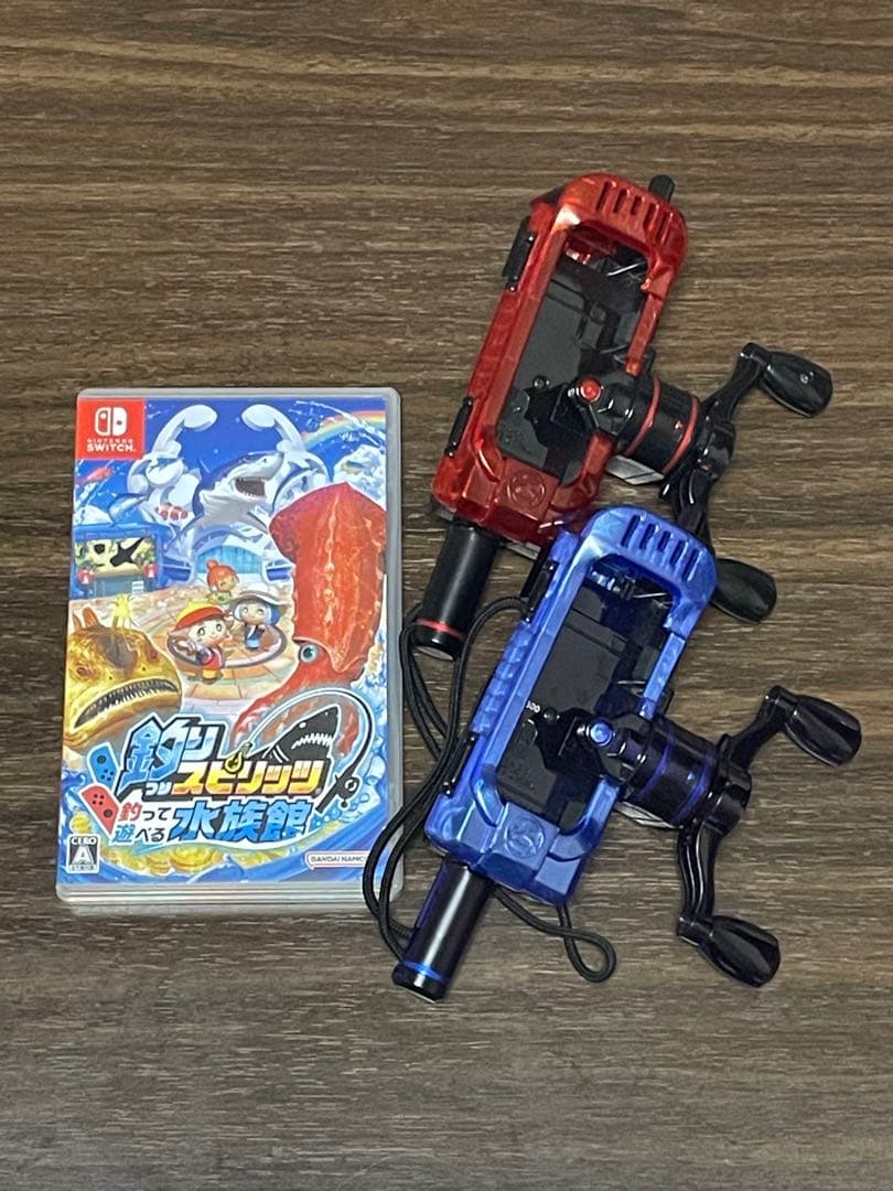 Nintendo Switch 釣りスピリッツ水族館＋サオコン2個セット