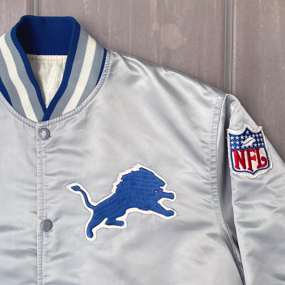 【90年代スターター製】NFLライオンズ LIONS スタジャン ビンテージ