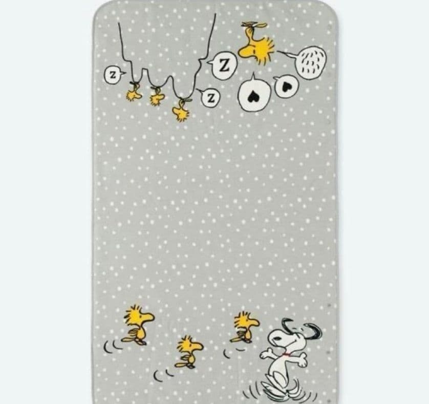 新品未使用 UNIQLO 2WAYスヌーピーフリース ブランケット　2枚セット