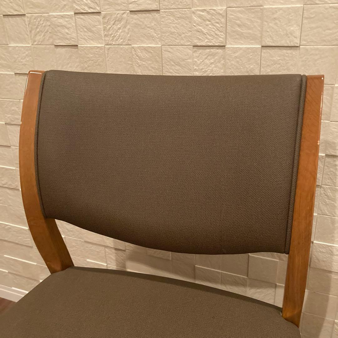 浜本工芸 ダイニングチェア DC-5400 1脚 合成皮革 布調レザー ②