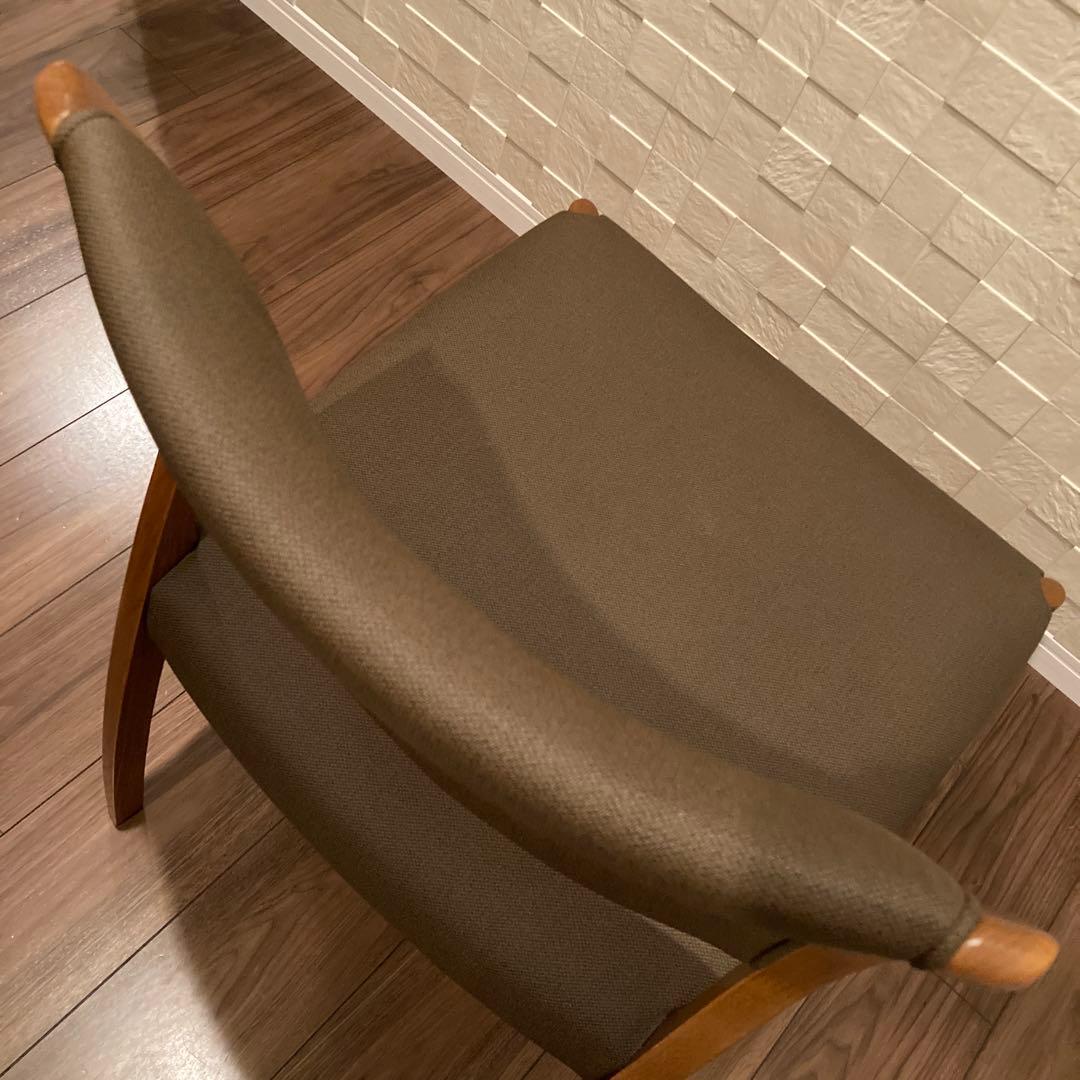 浜本工芸 ダイニングチェア DC-5400 1脚 合成皮革 布調レザー ②