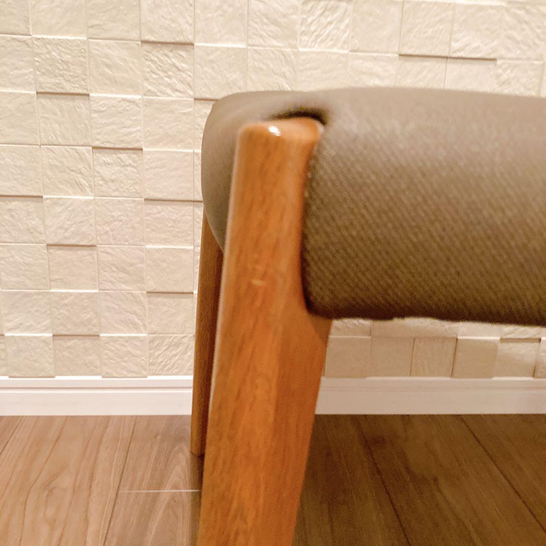 浜本工芸 ダイニングチェア DC-5400 1脚 合成皮革 布調レザー ②