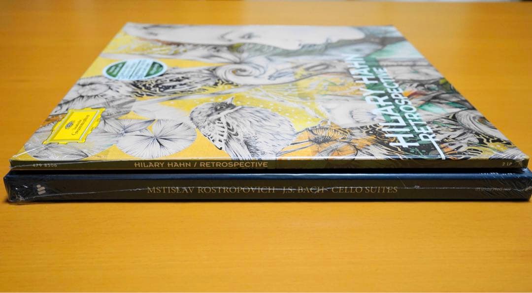 Rostropovich、Hilary Hahn 新品未開封レコード