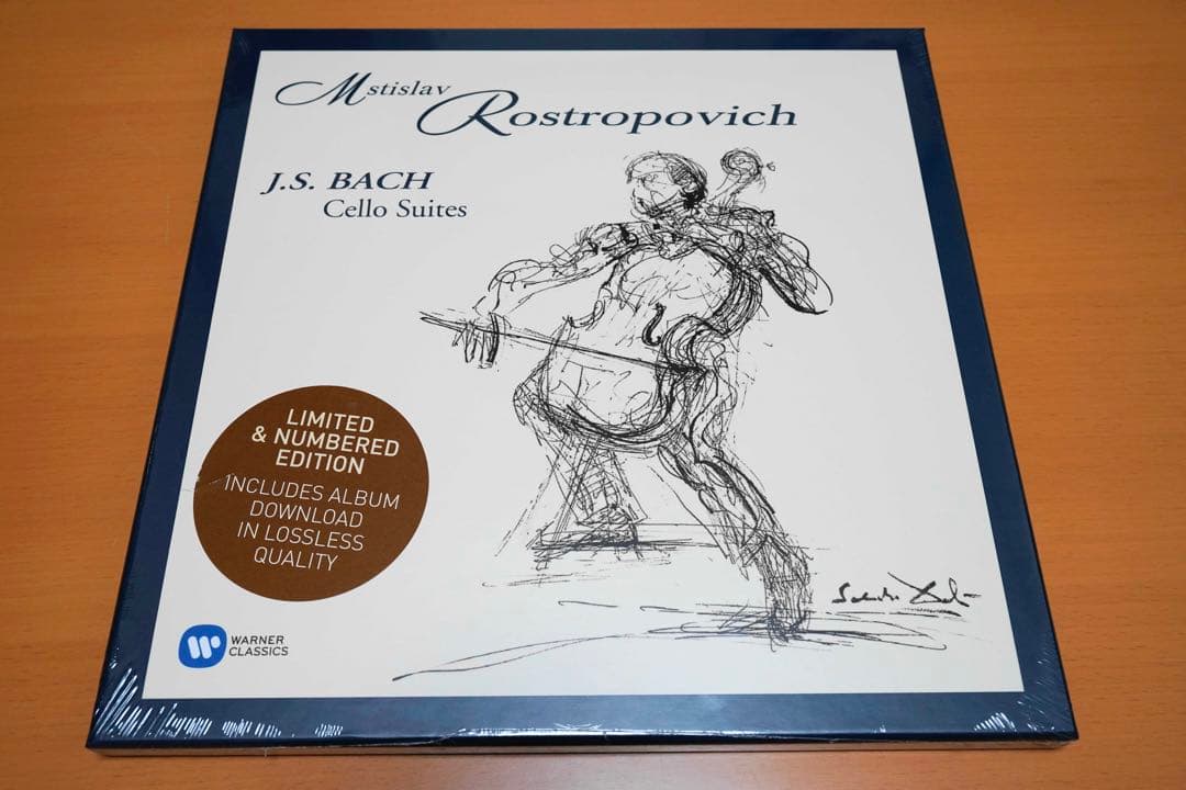 Rostropovich、Hilary Hahn 新品未開封レコード