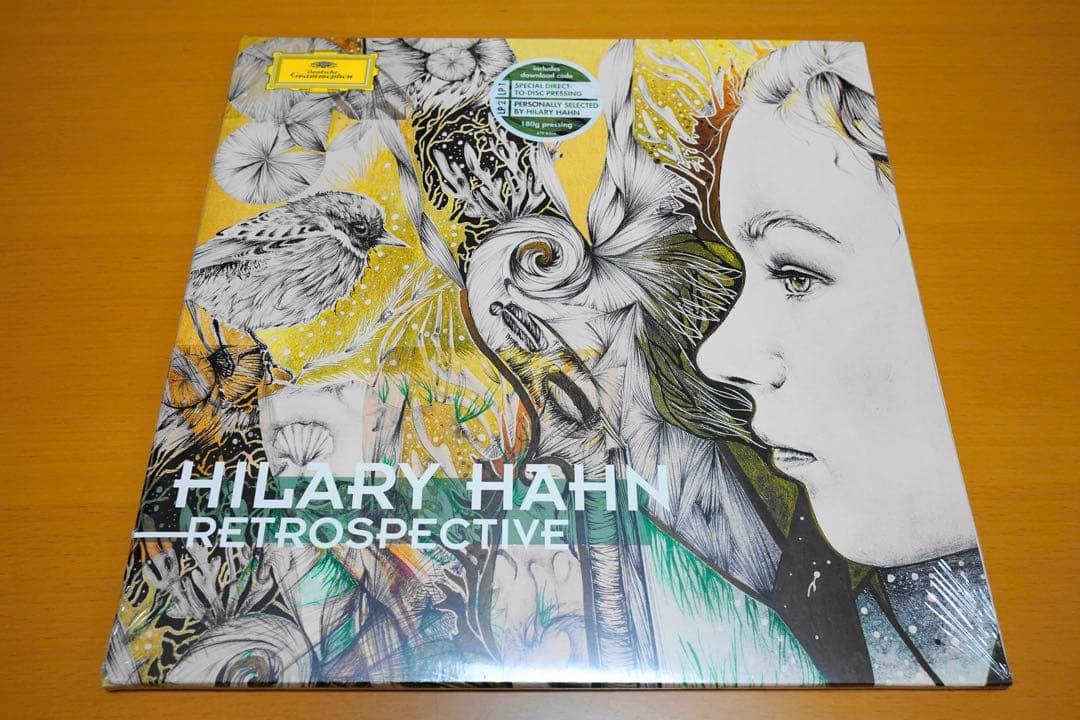Rostropovich、Hilary Hahn 新品未開封レコード