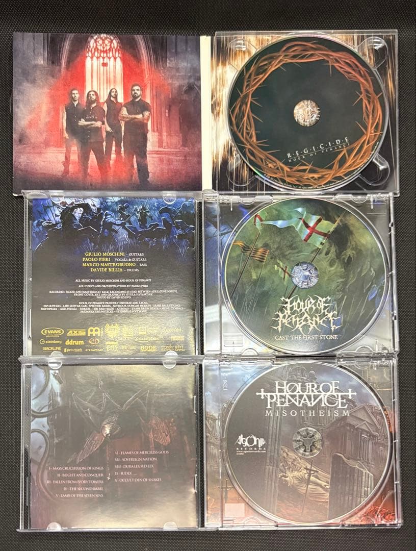 Hour of Penance CDアルバム6枚セットイタリア　ブルデステクデス