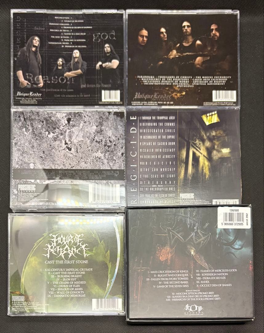 Hour of Penance CDアルバム6枚セットイタリア　ブルデステクデス