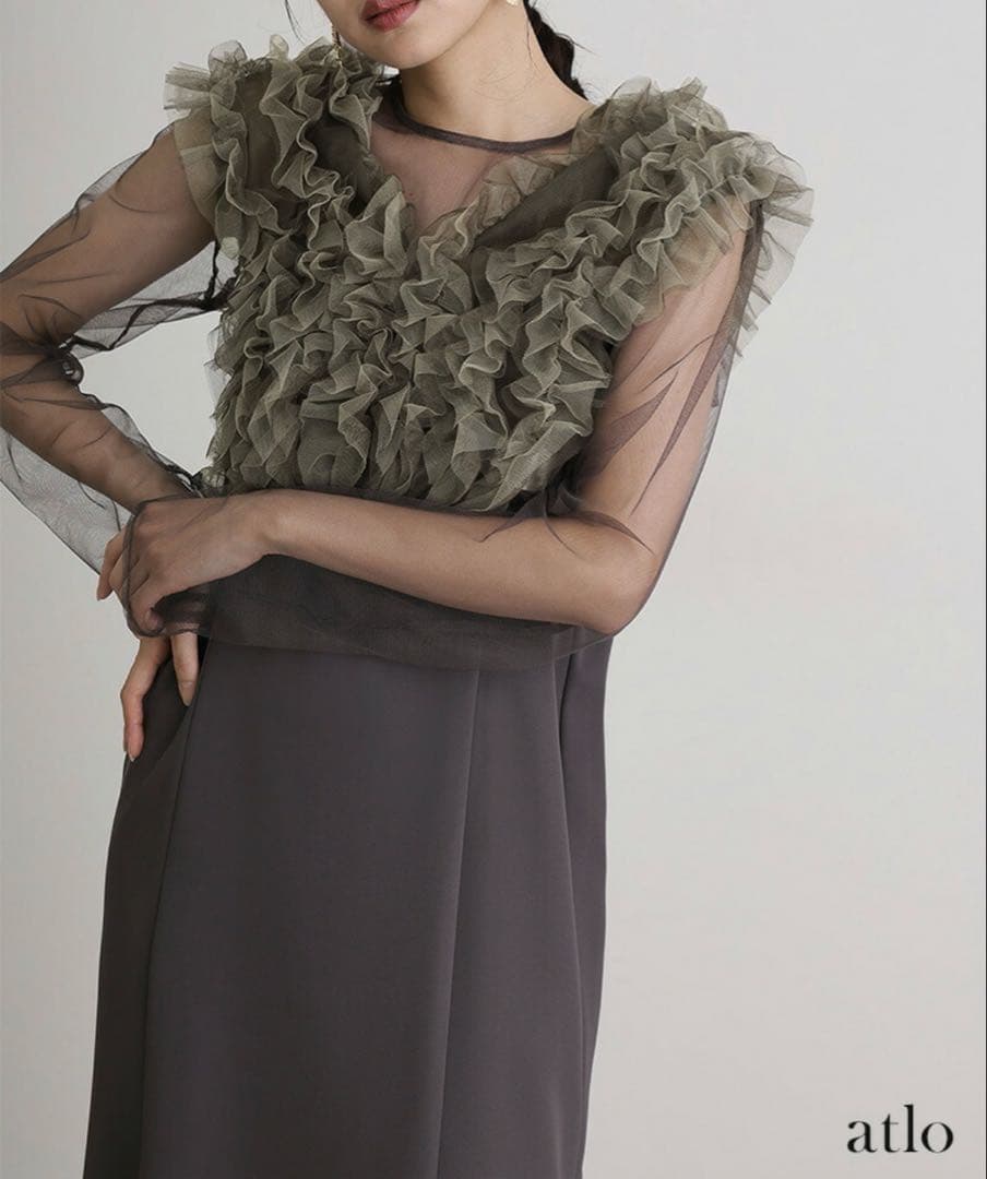 オケージョンドレス　結婚式 お呼ばれ et.UNiVER alto kana S