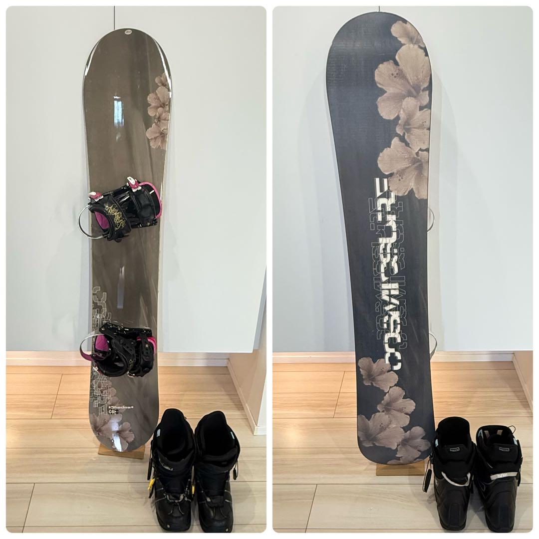 cosmic surf コスミックサーフ　スノボー3点セット　145cm