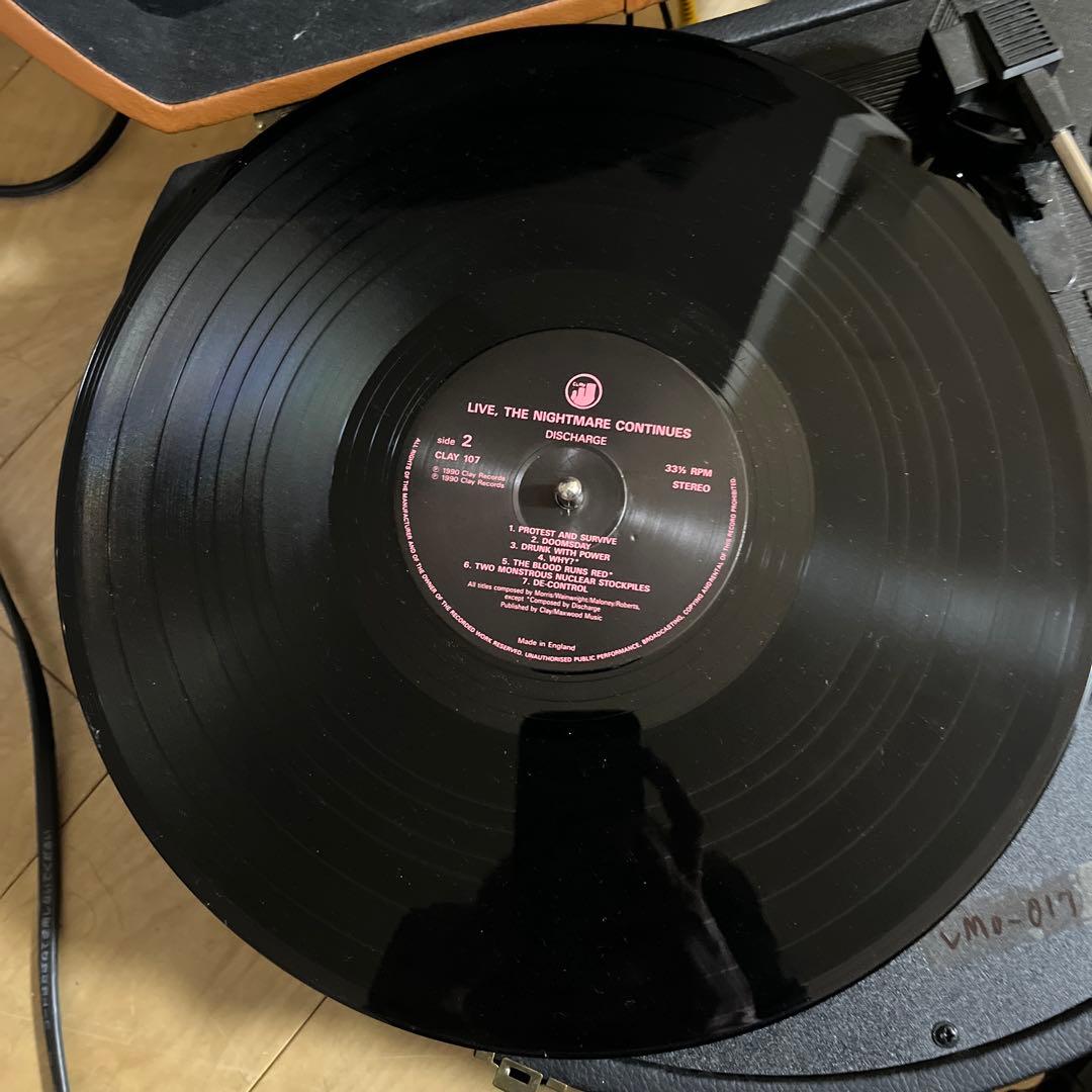 洋楽 Discharge Live - The Nightmare Continues