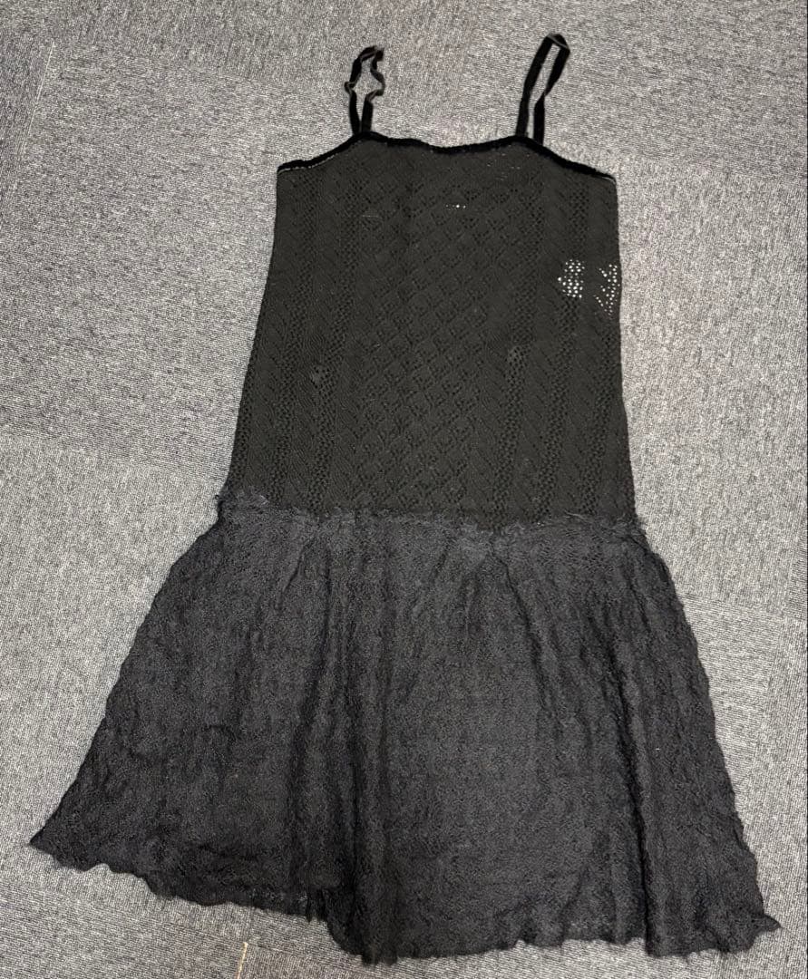 ジュンヤ ワタナベ コムデギャルソン ビスチェ キャミ　ニットワンピース