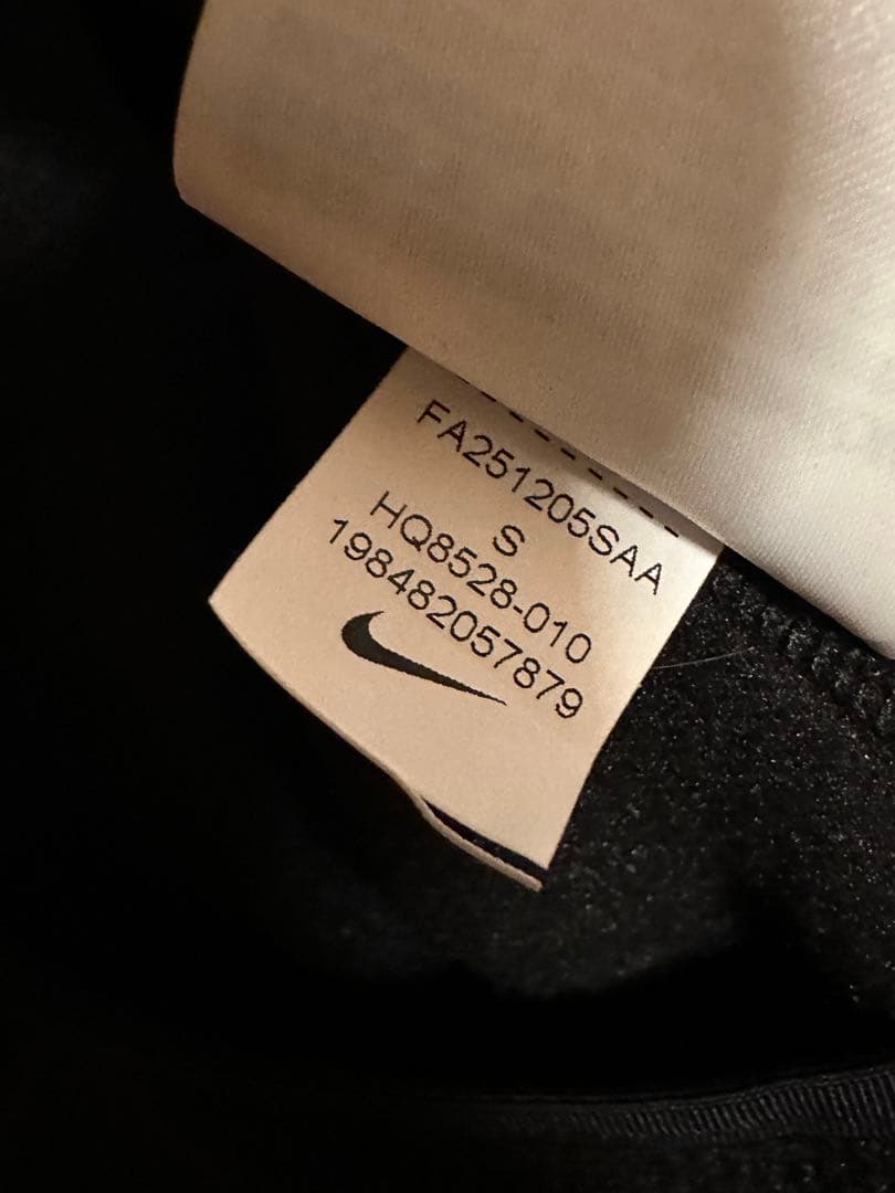 トップス nike stussy fleece thermal S black