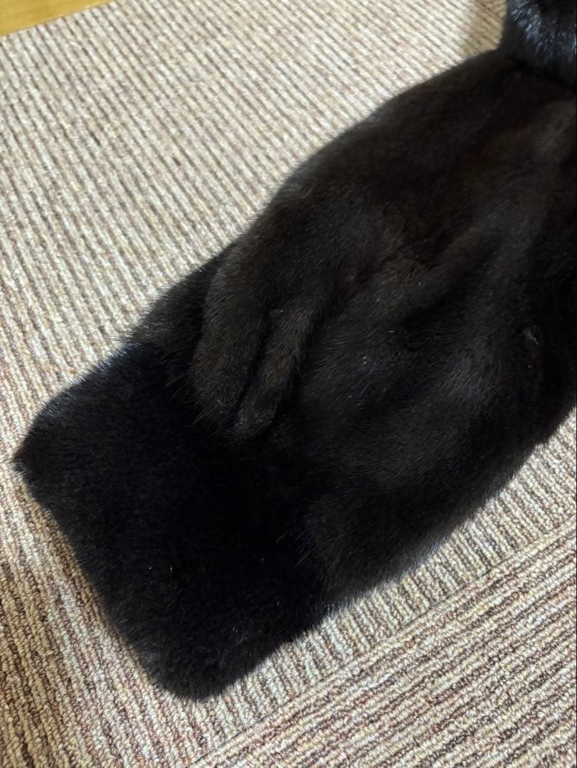 BLACKGLAMA ブラックミンク ロングコート