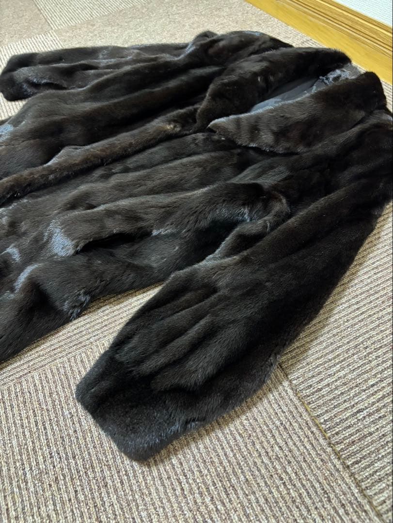 BLACKGLAMA ブラックミンク ロングコート